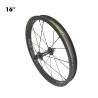 ROUE AVANT BMX 16'' CULT JUVI NOIR